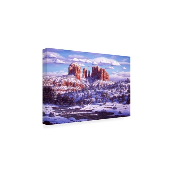 R W Hedge 'The Spirit Of Red Rocks' Canvas Art,30x47